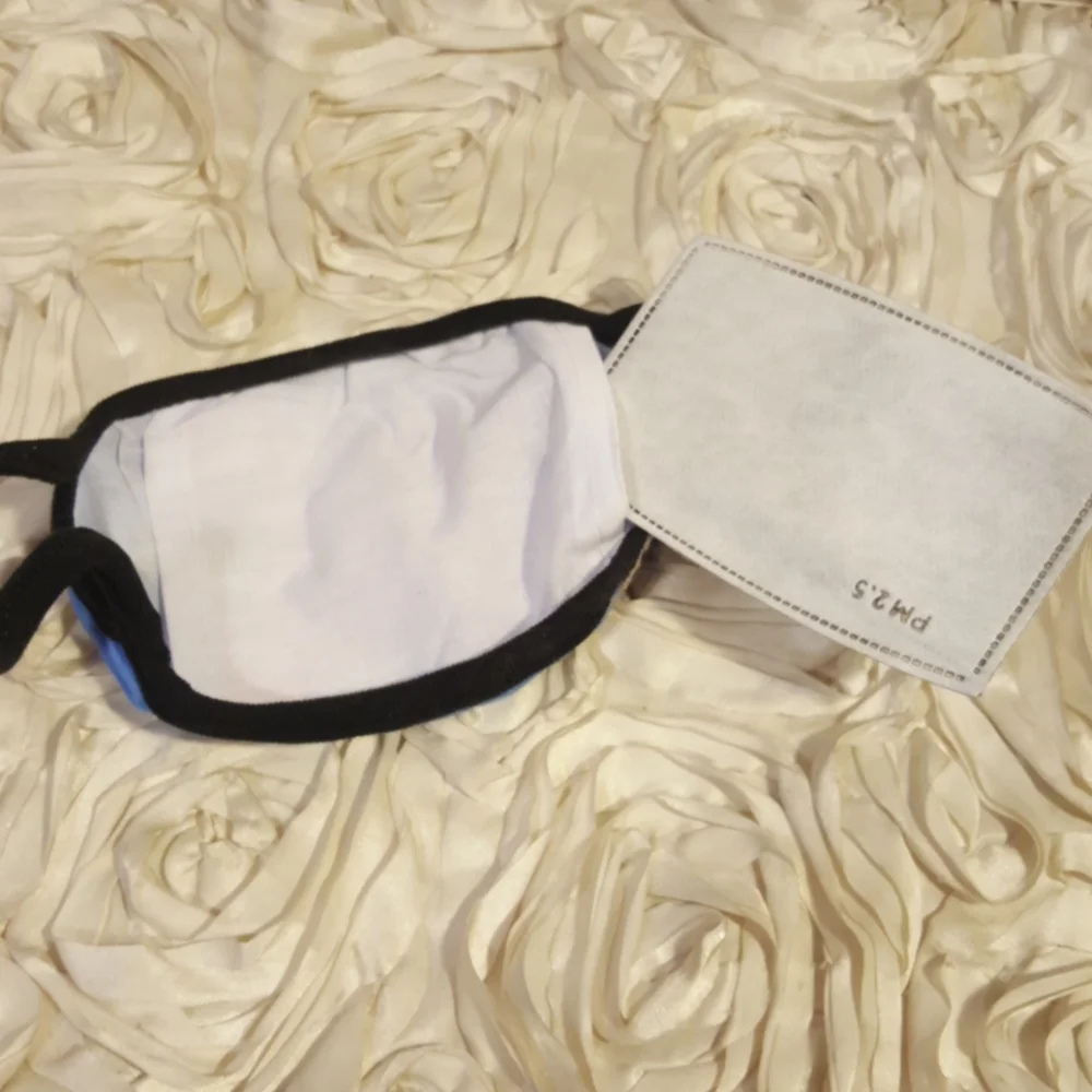 Face Mask Fashion Floral Embroidered.